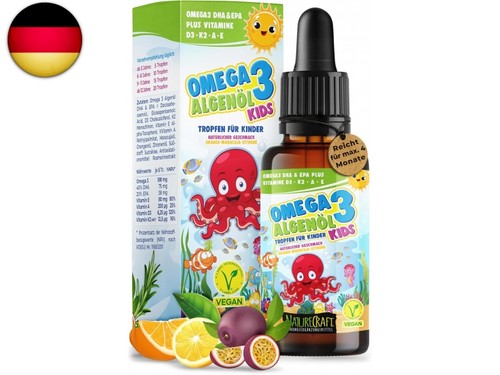 Omega kids algenöl plus - kids,